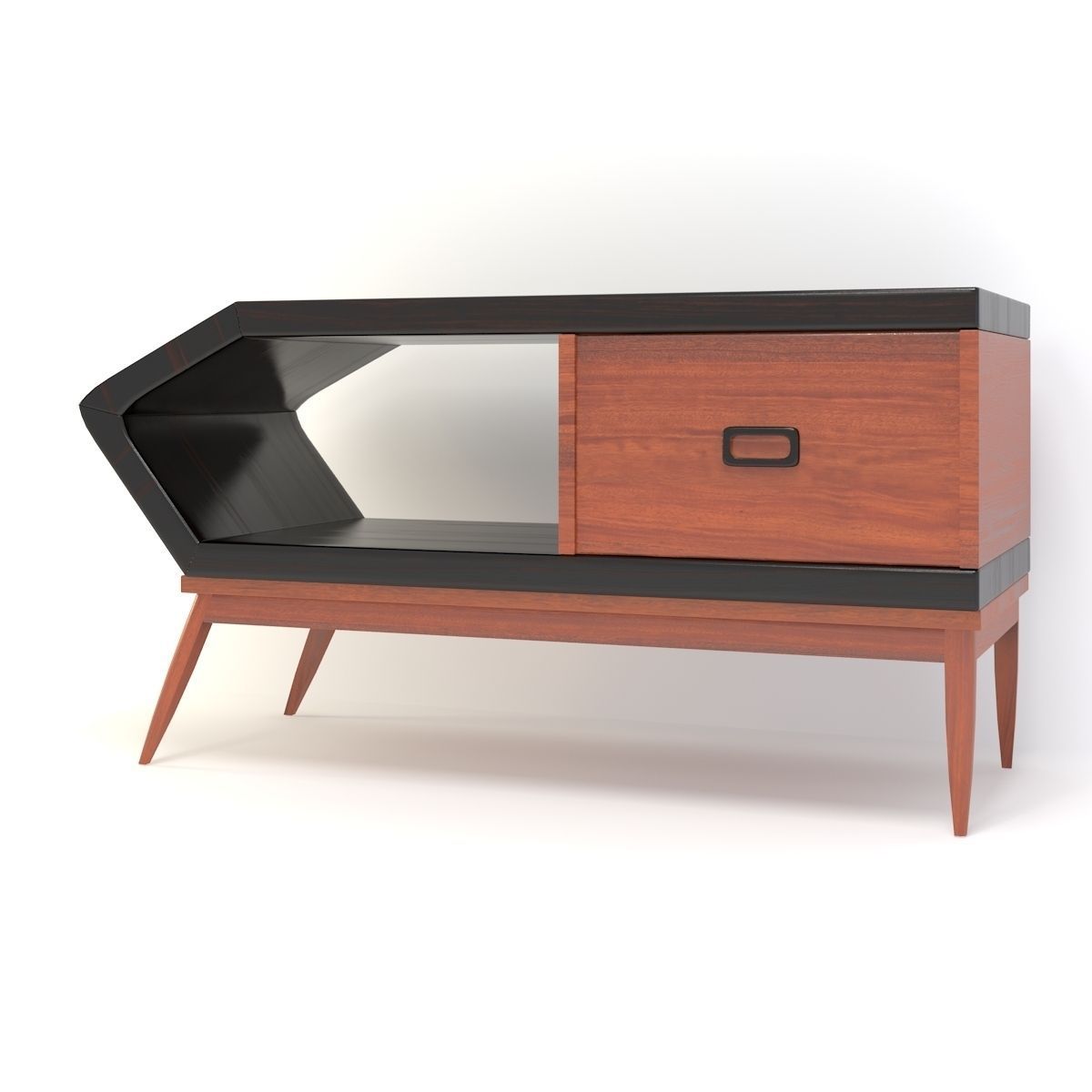 Retro Cupboard 9 3D model_1