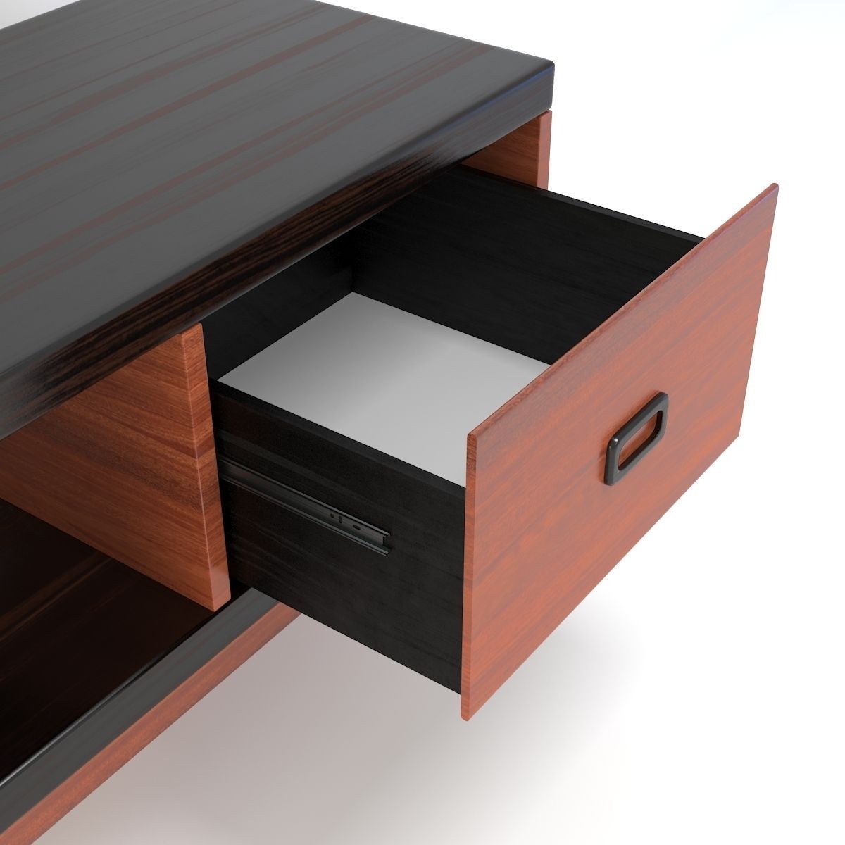 Retro Cupboard 9 3D model_8