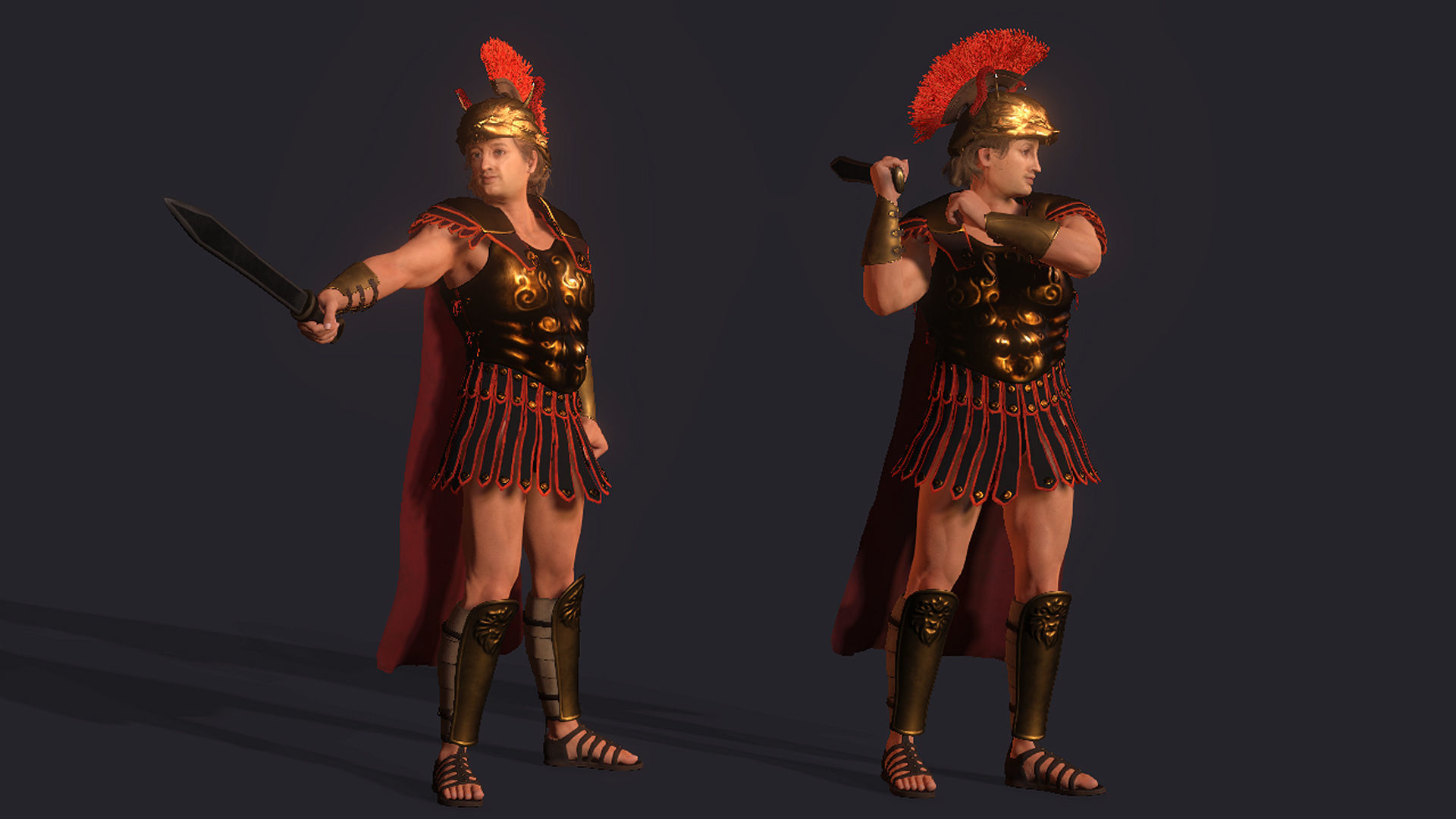  Alexander  High quality character full Rigged and Animated  3D model_4