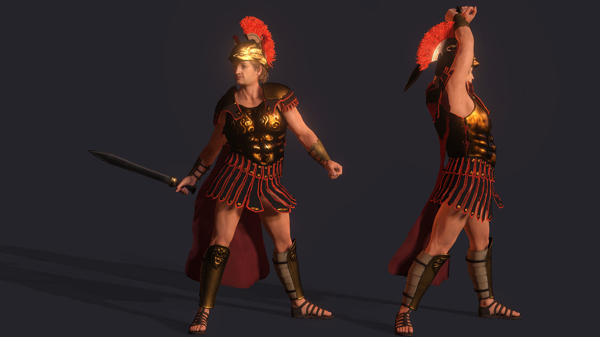  Alexander  High quality character full Rigged and Animated  3D model_3