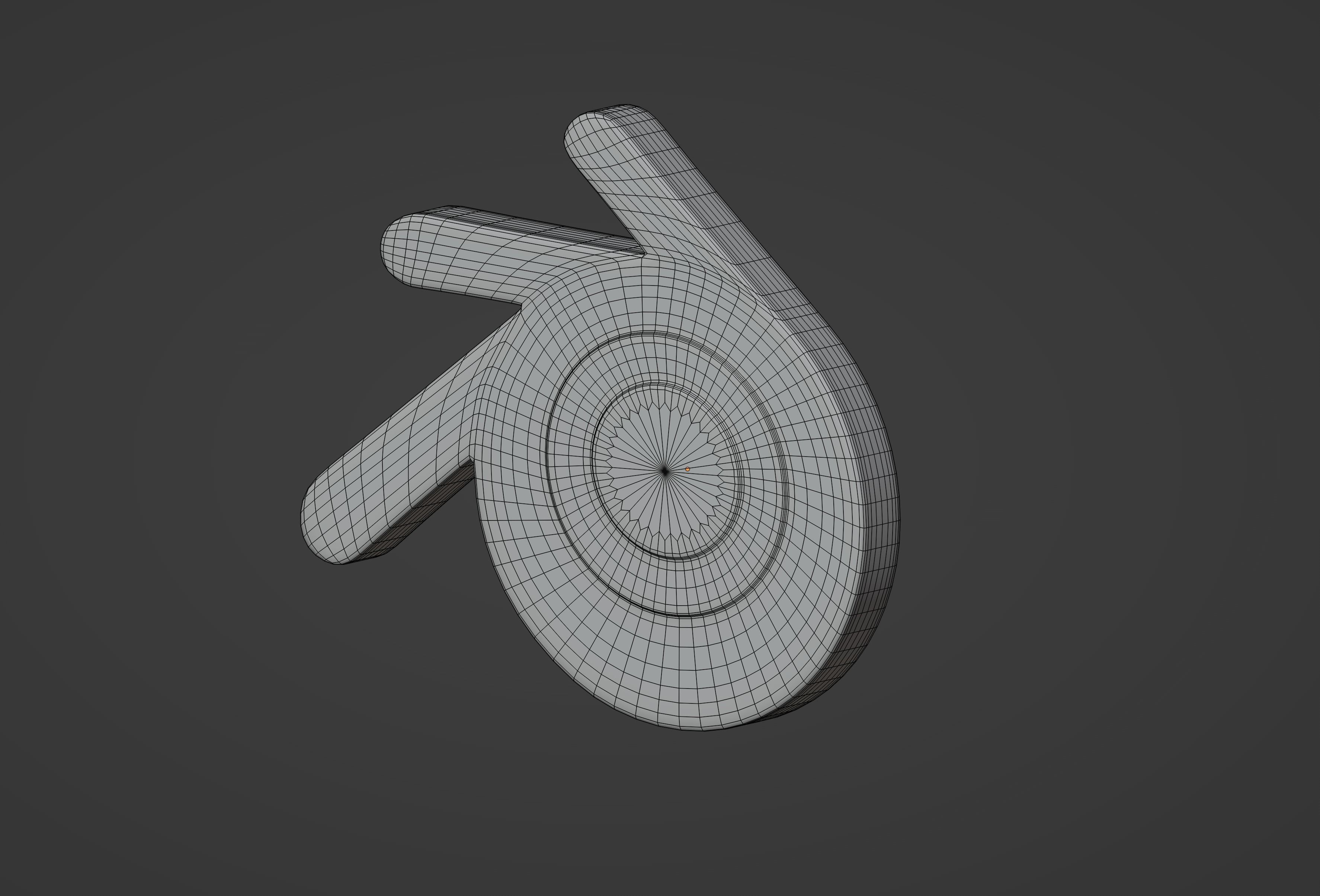 Blender Logo 3D model_11