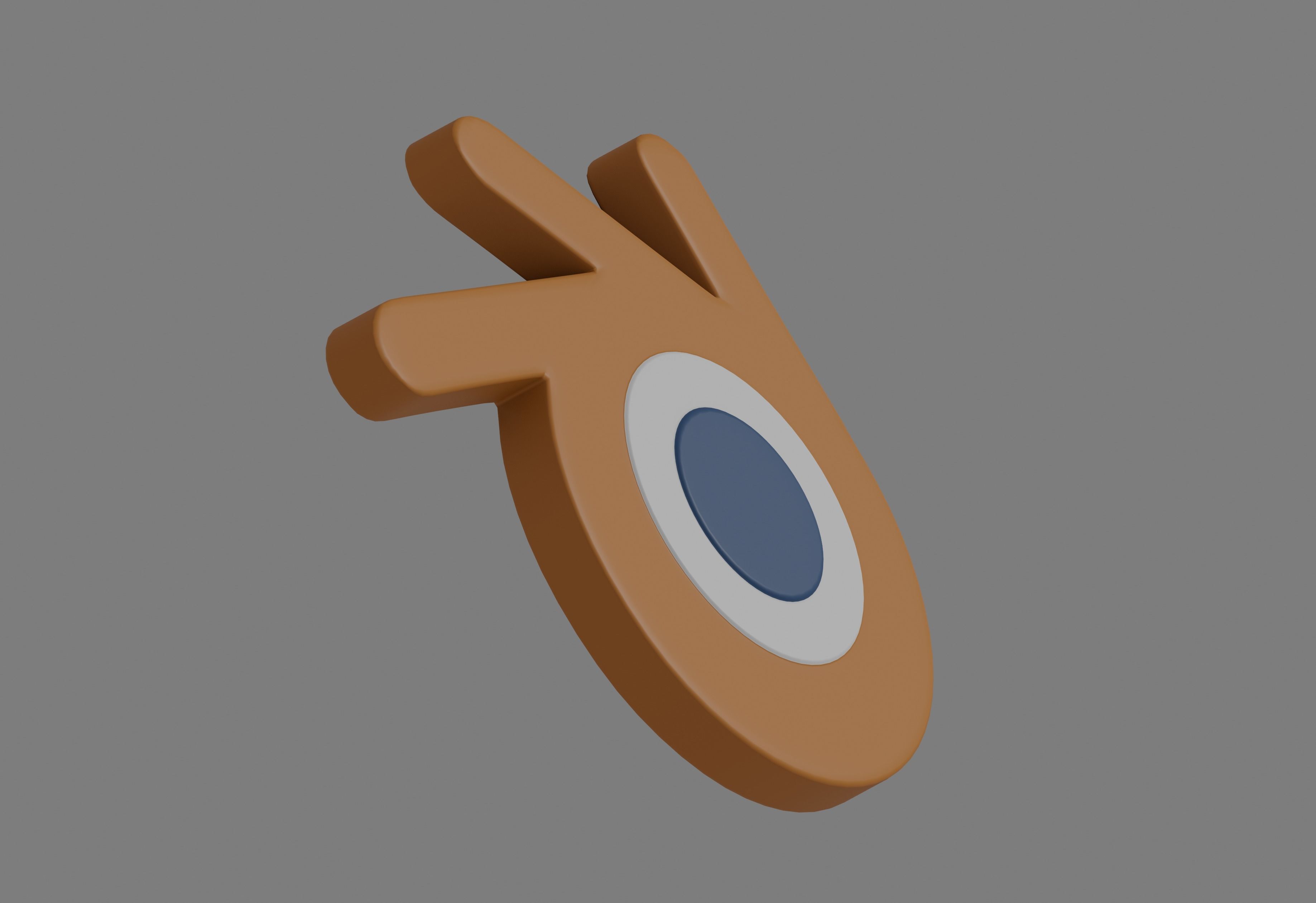 Blender Logo 3D model_6