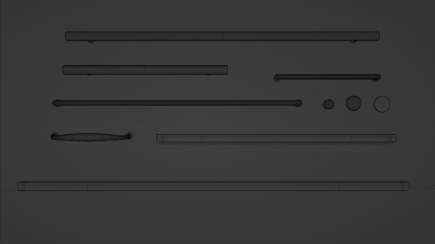 Ikea Handles and Knobs pack1 3D model_15