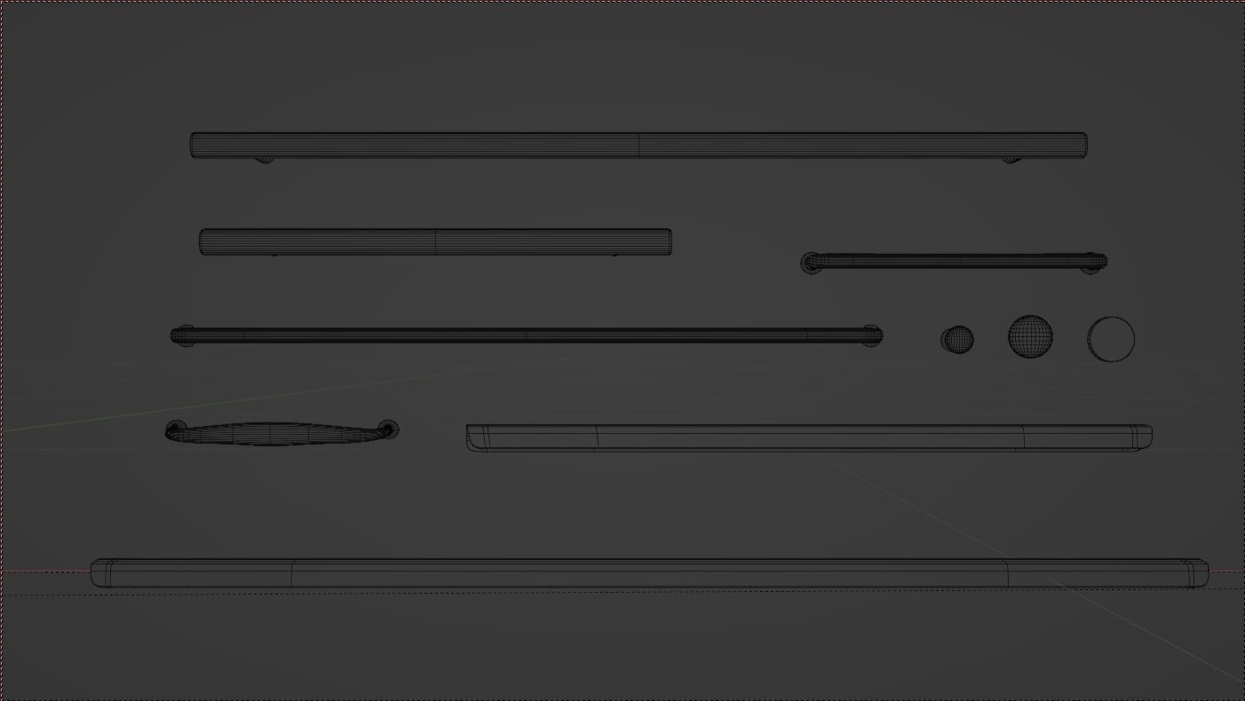 Ikea Handles and Knobs pack1 3D model_16