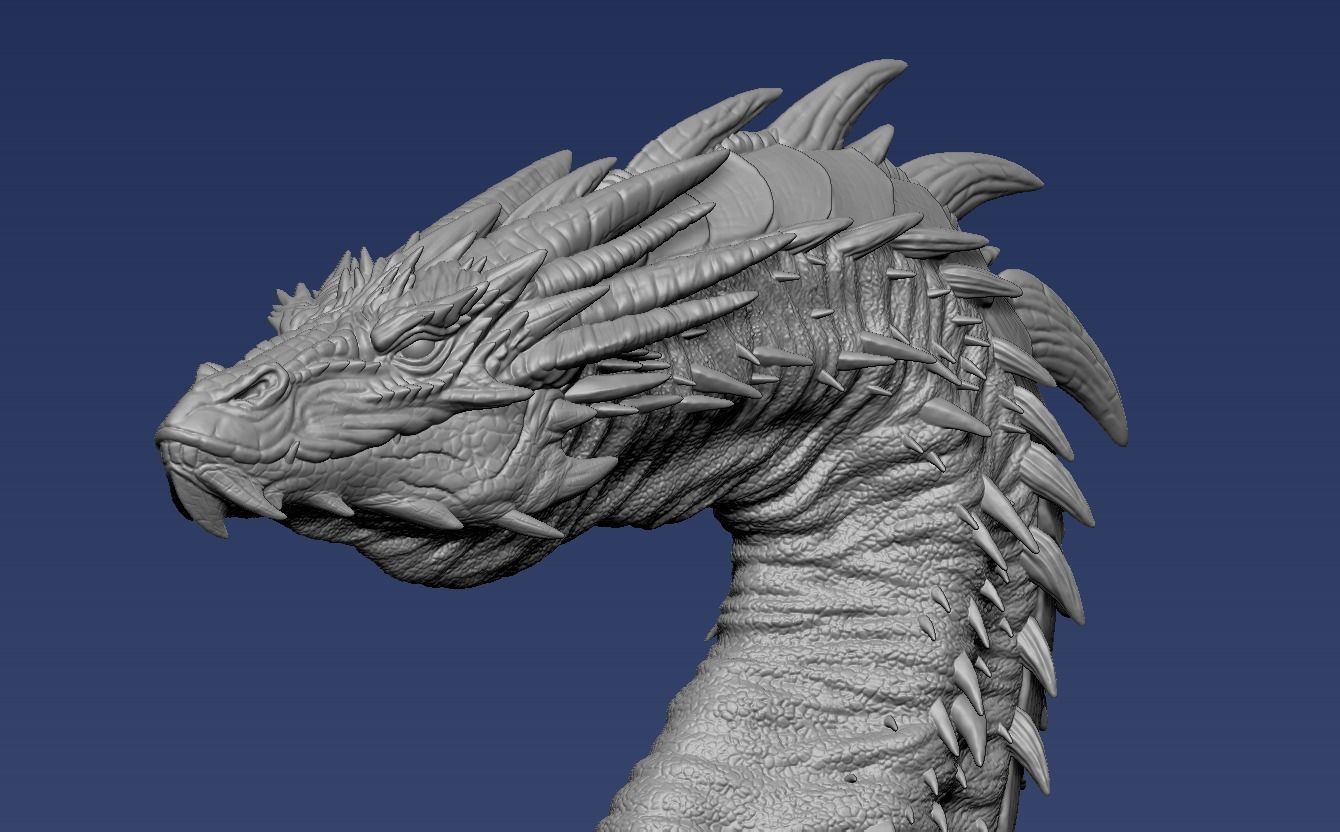 Smaug Dragon 3D print model_9