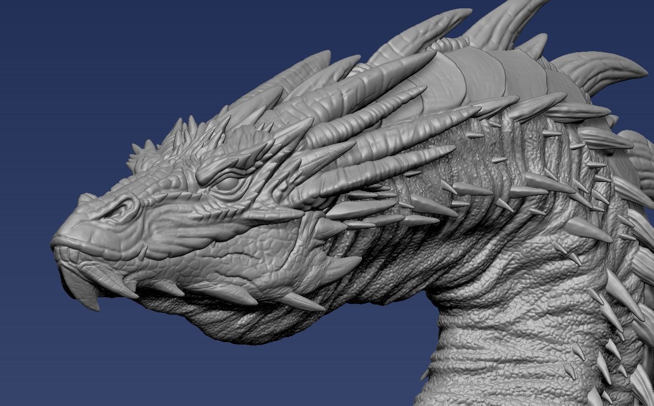Smaug Dragon 3D print model_8