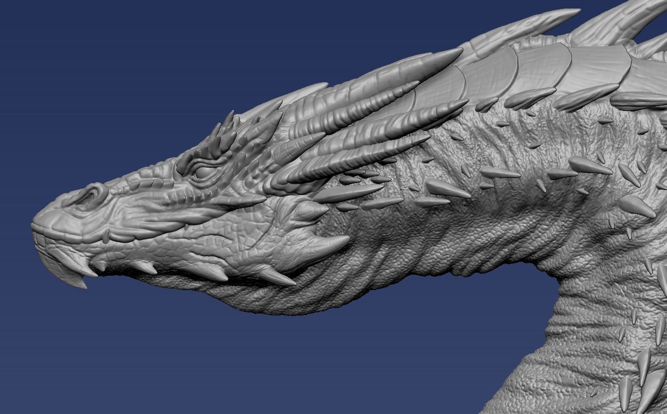 Smaug Dragon 3D print model_7