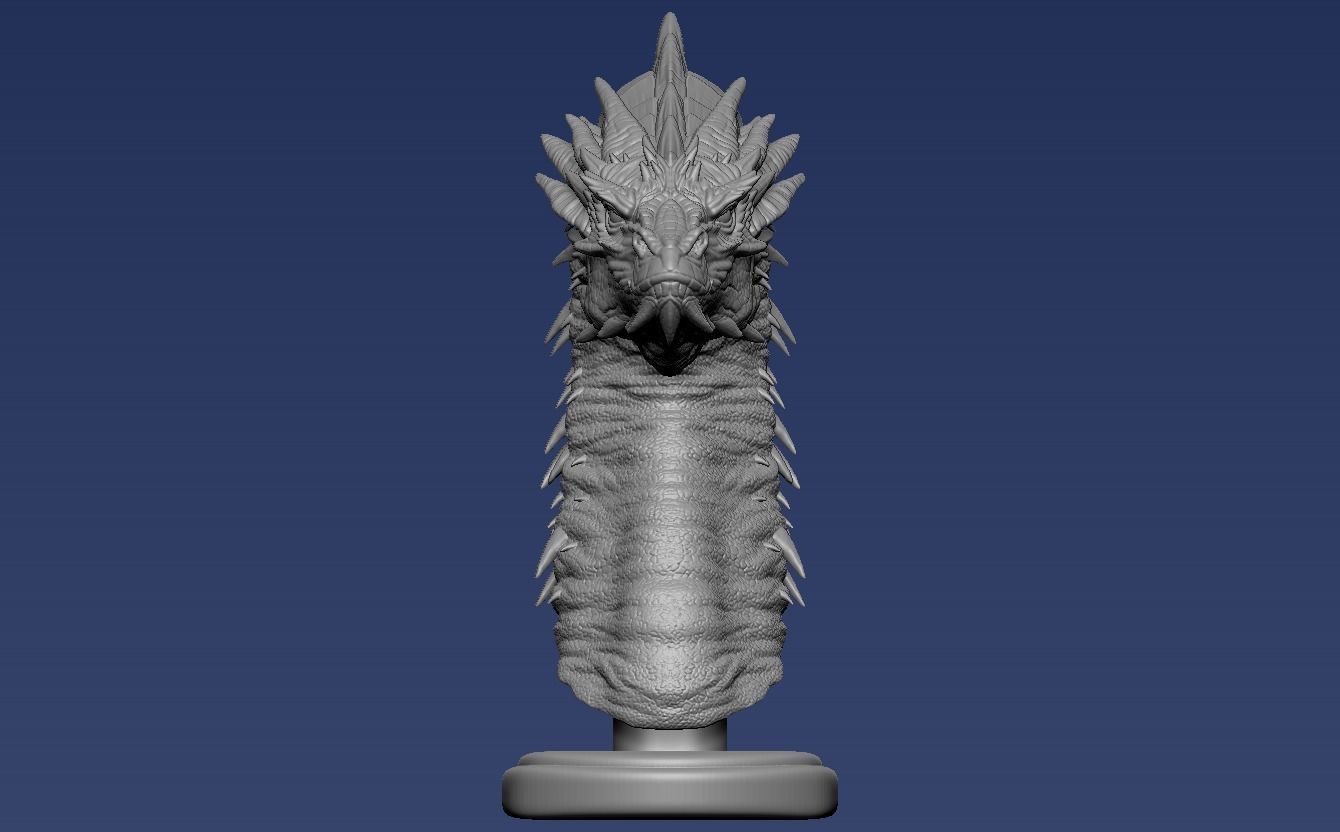 Smaug Dragon 3D print model_12