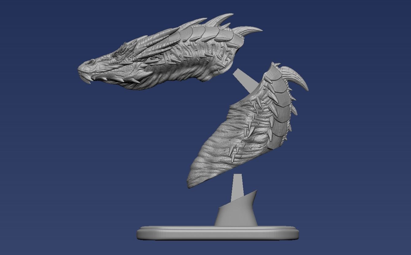 Smaug Dragon 3D print model_3