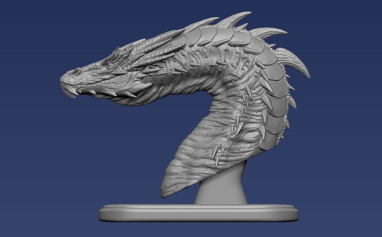 Smaug Dragon 3D print model_2