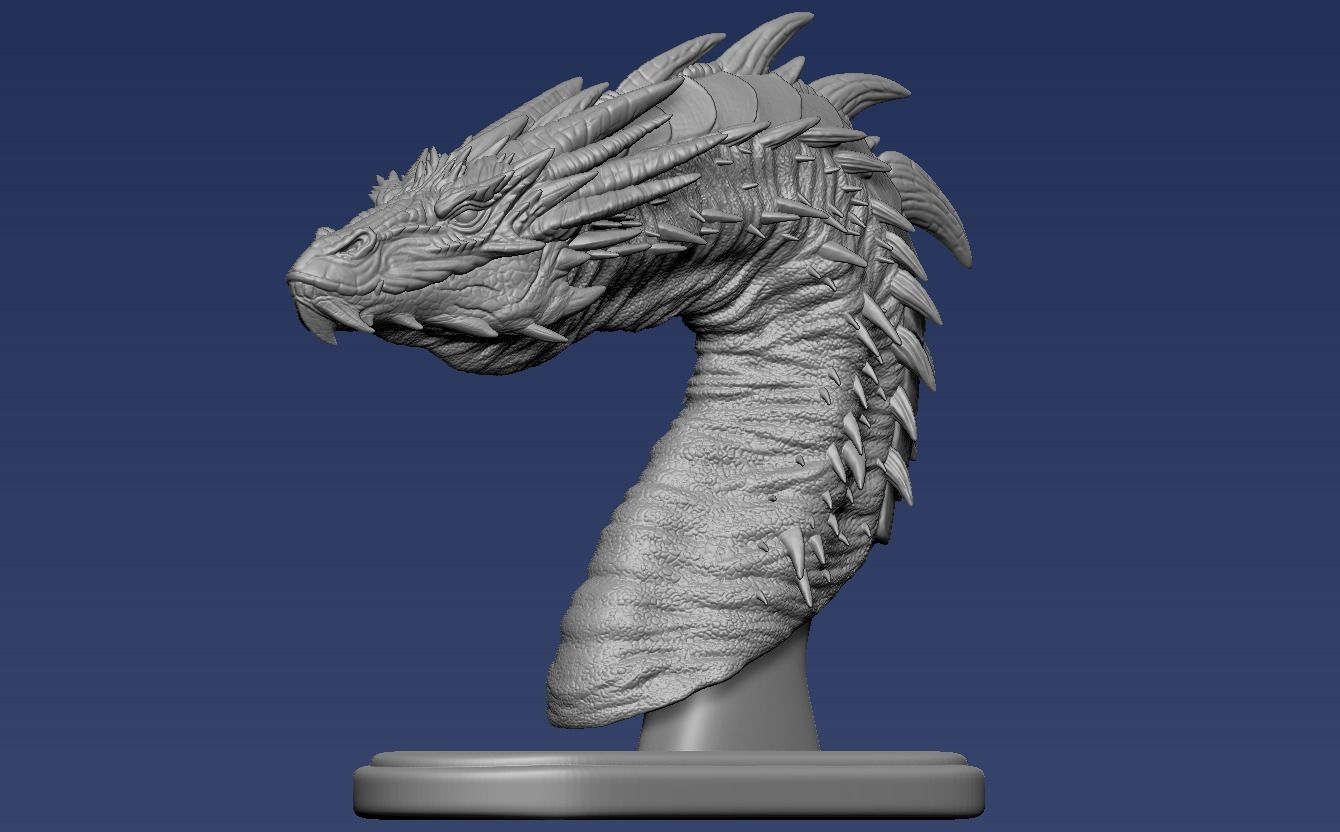 Smaug Dragon 3D print model_10