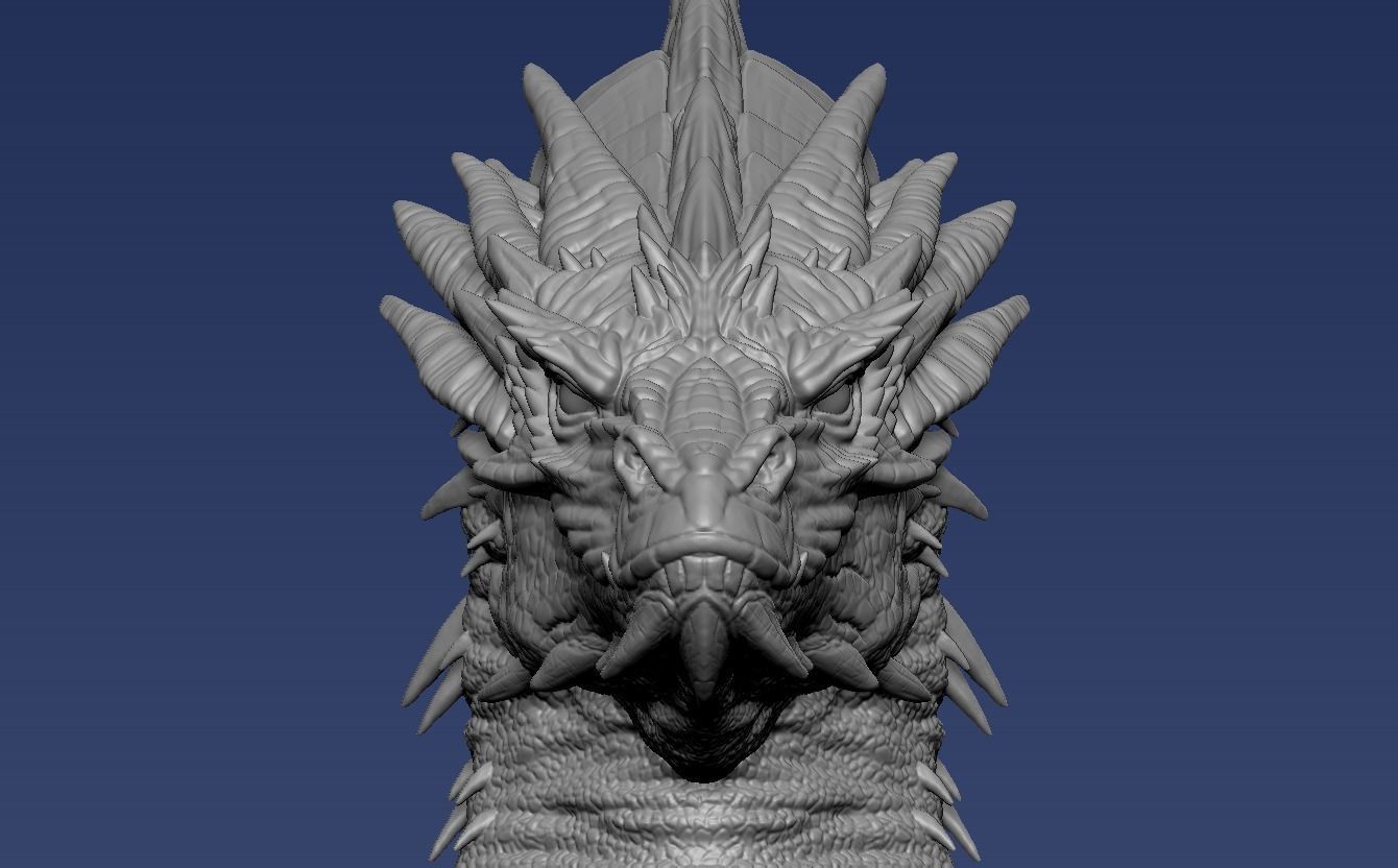 Smaug Dragon 3D print model_11