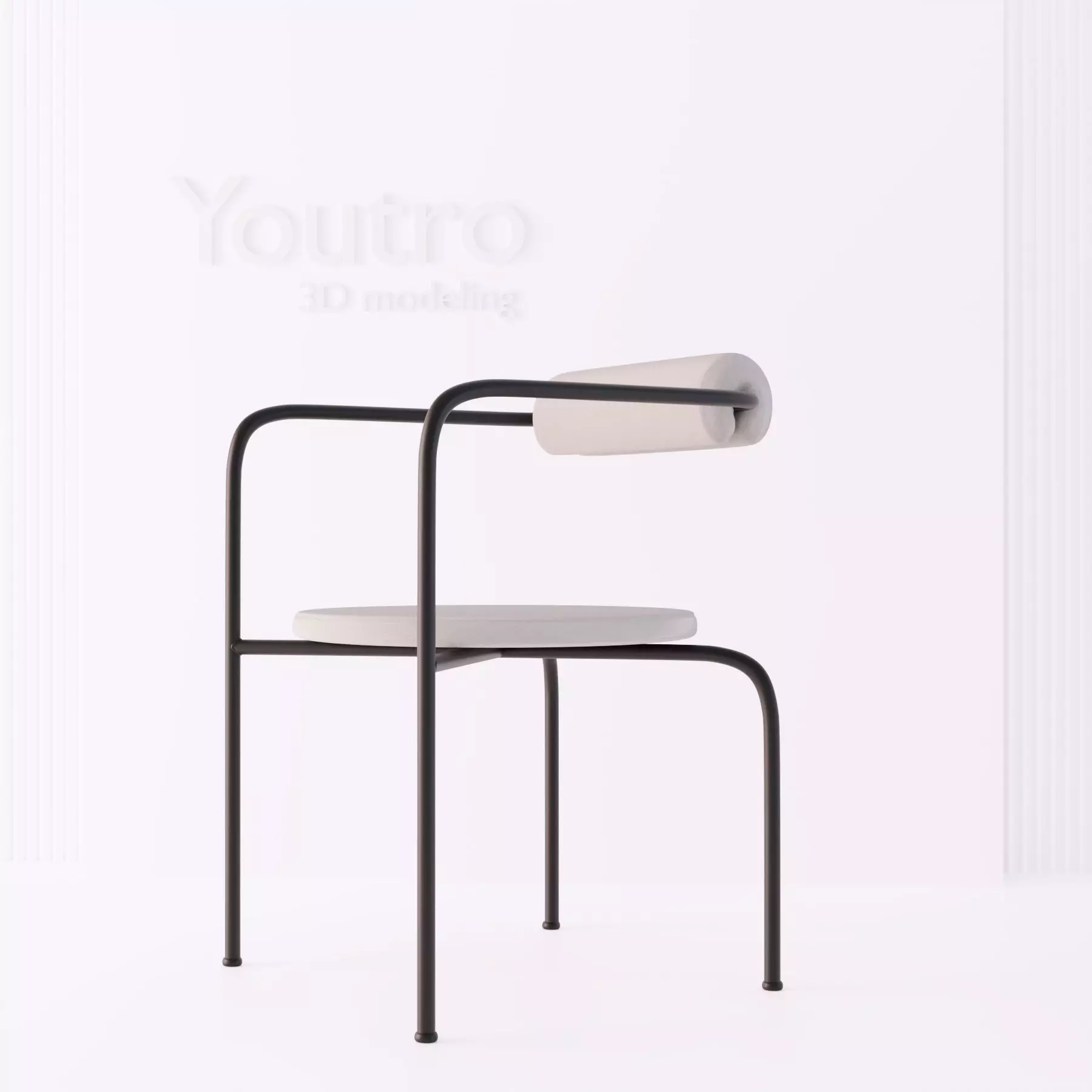 saga chair 3D model