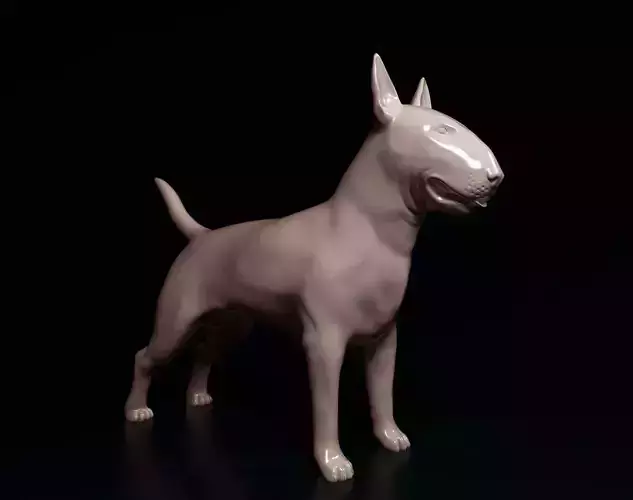 Bull terrier 3D print model