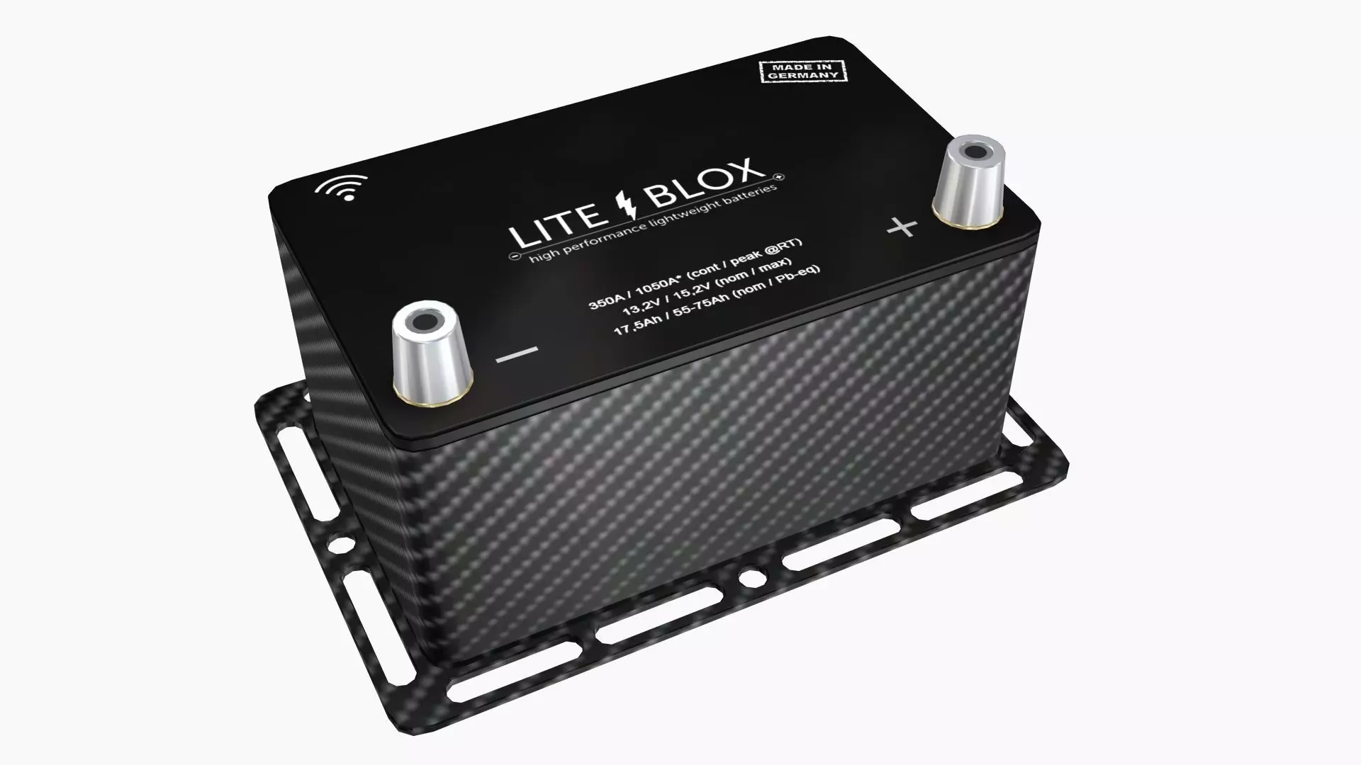 Lite Blox LB28XX lightweight battery Low-poly 3D model