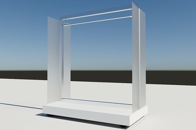 Garment Rack 3D model
