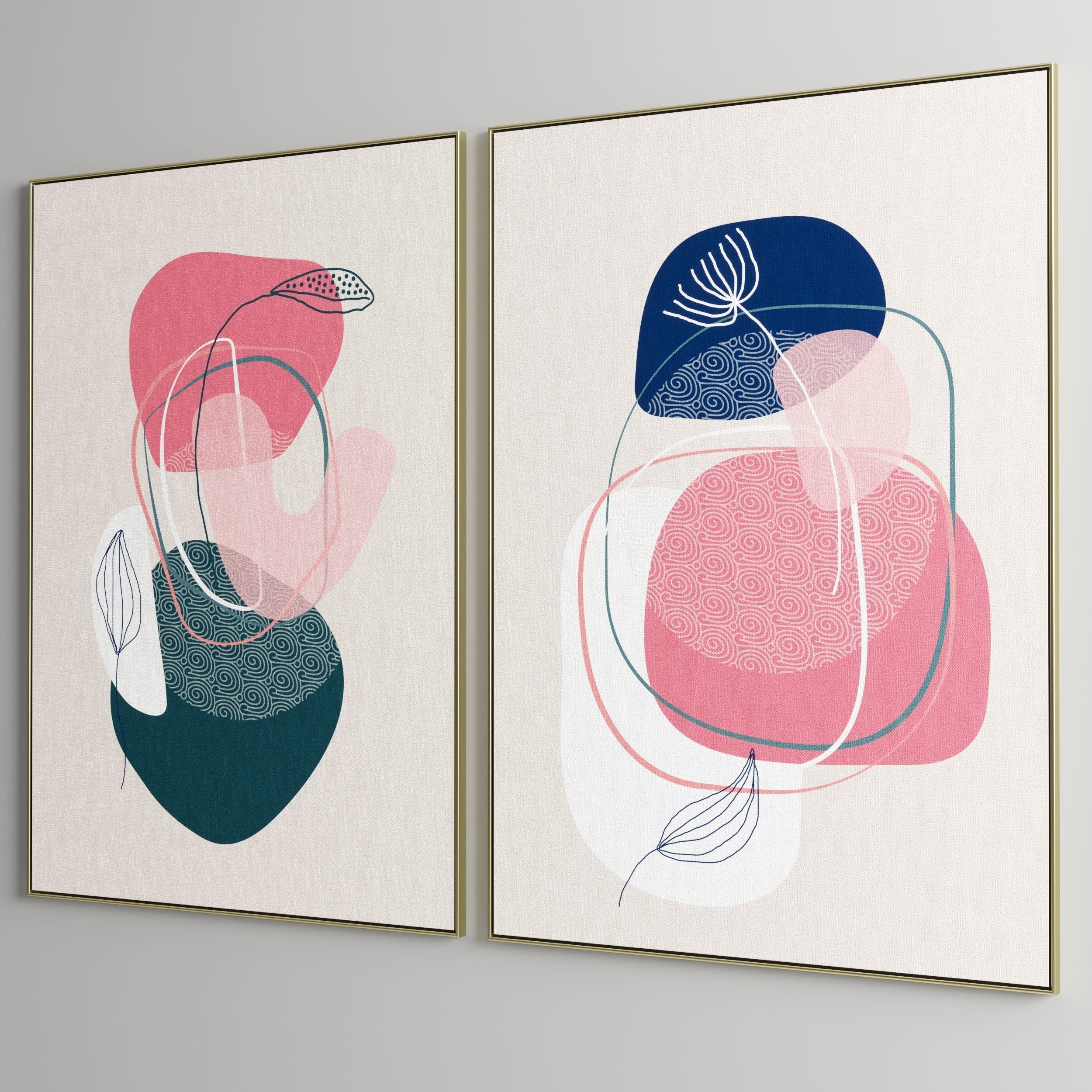 Photo Frame 46 Low-poly 3D model_3