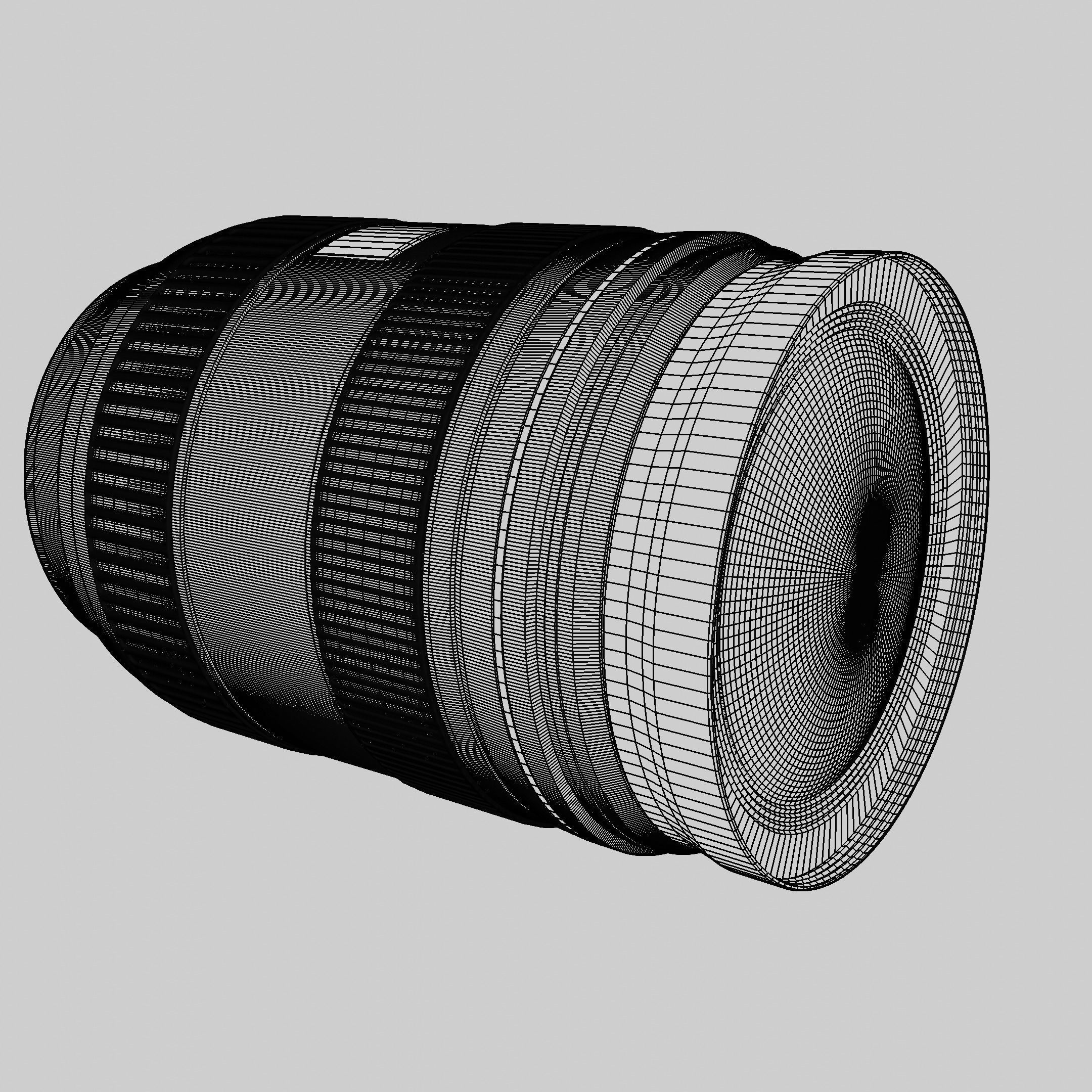 Camera lens - Canon 24-70 3D model_10