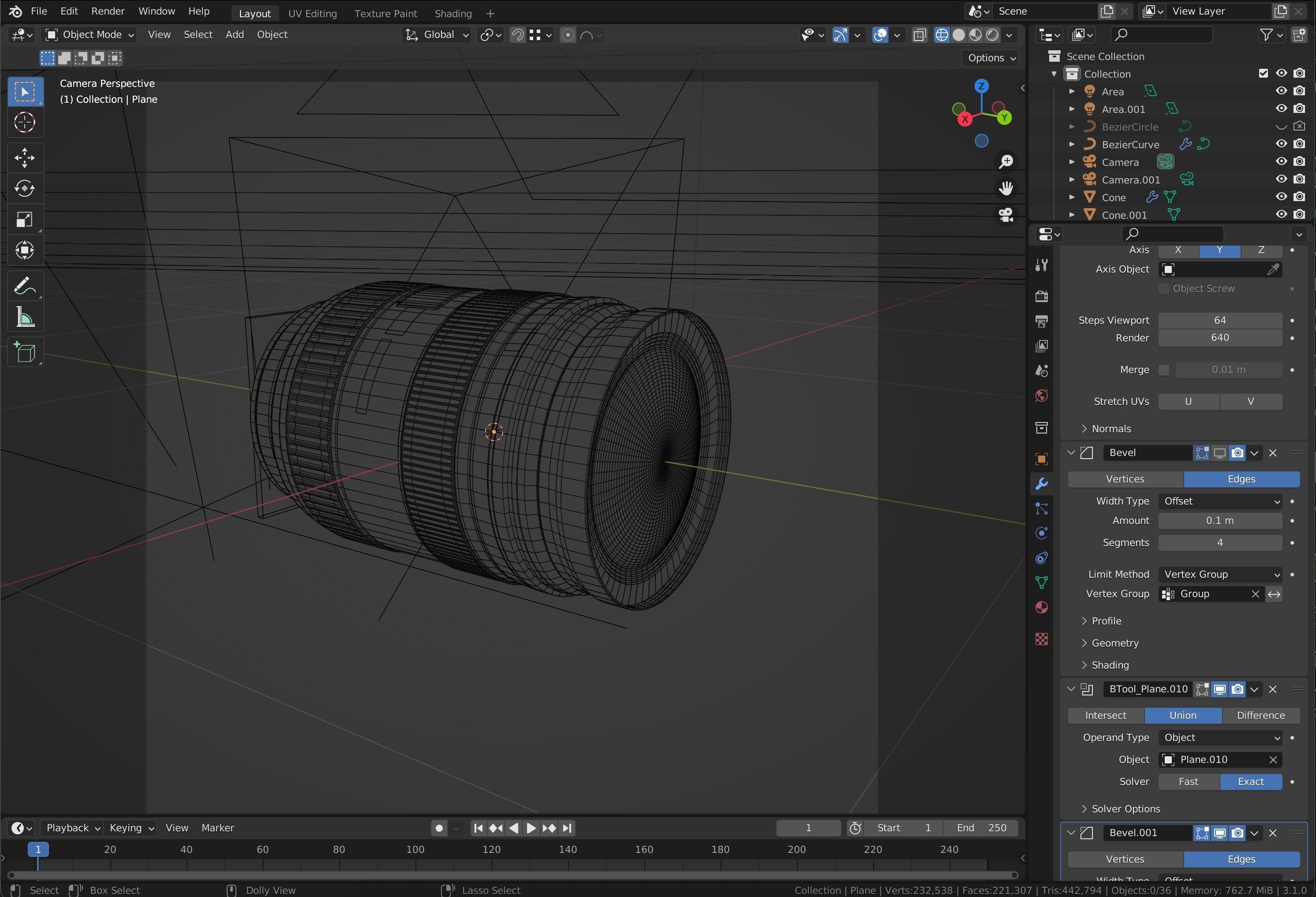 Camera lens - Canon 24-70 3D model_3