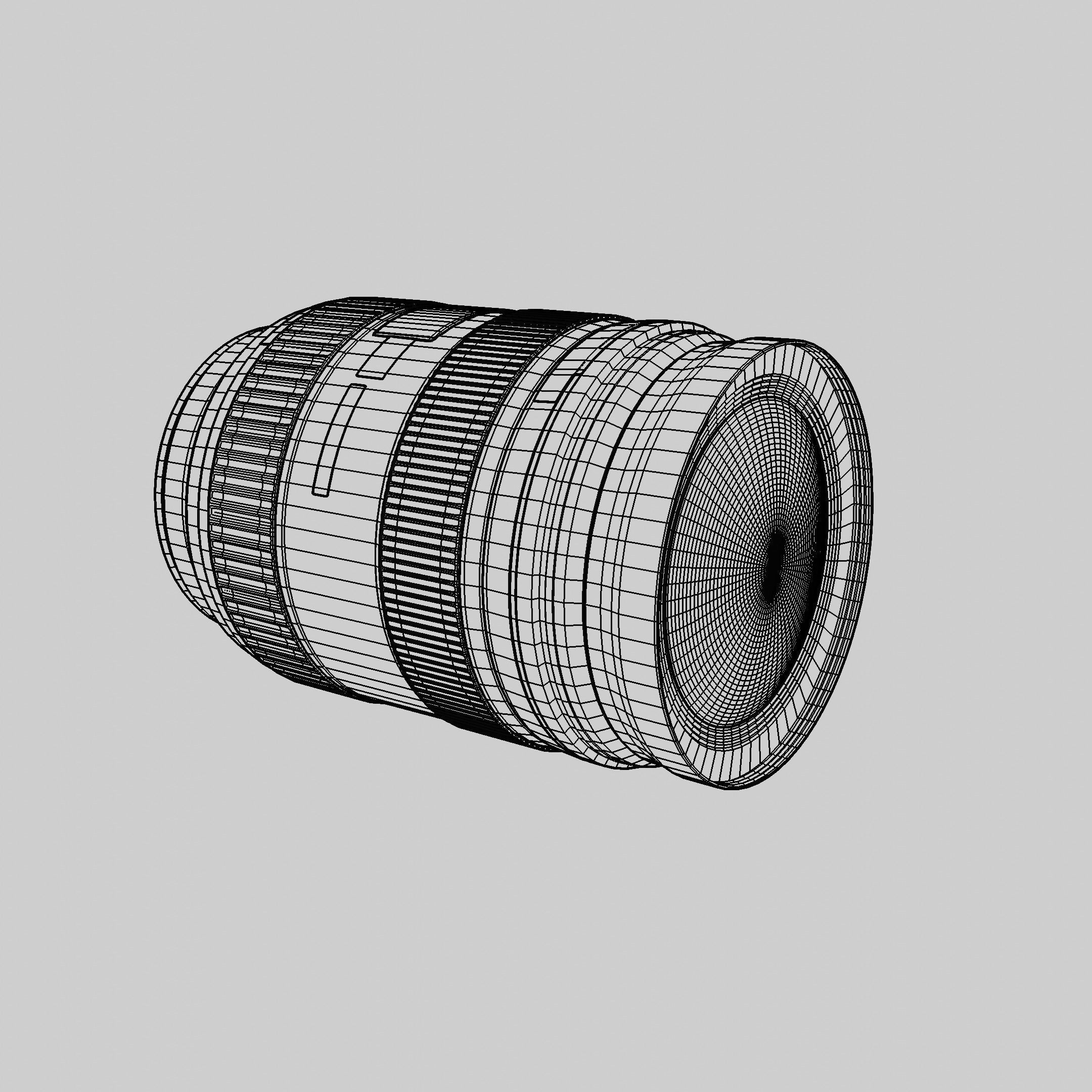 Camera lens - Canon 24-70 3D model_5