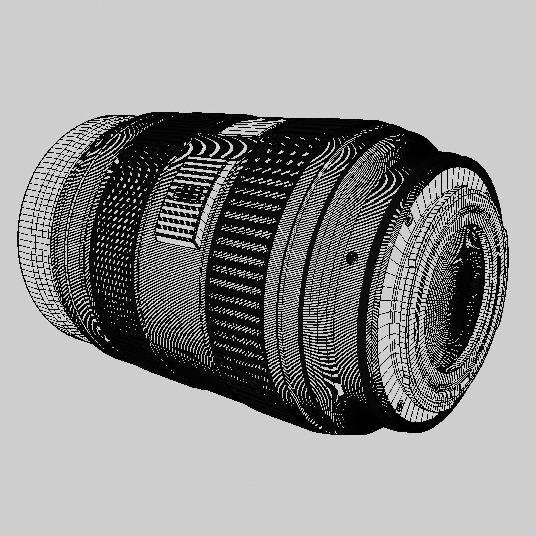 Camera lens - Canon 24-70 3D model_11