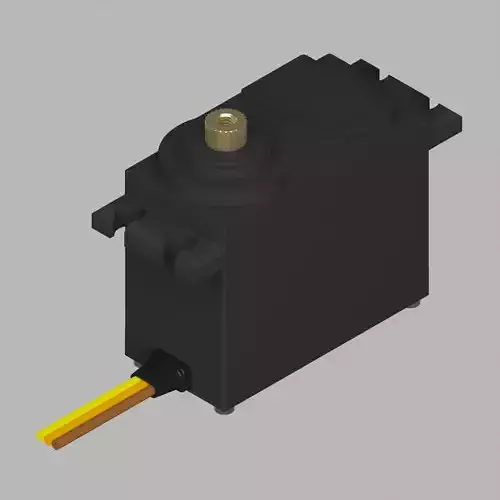 Servomotor servo motor 3D model