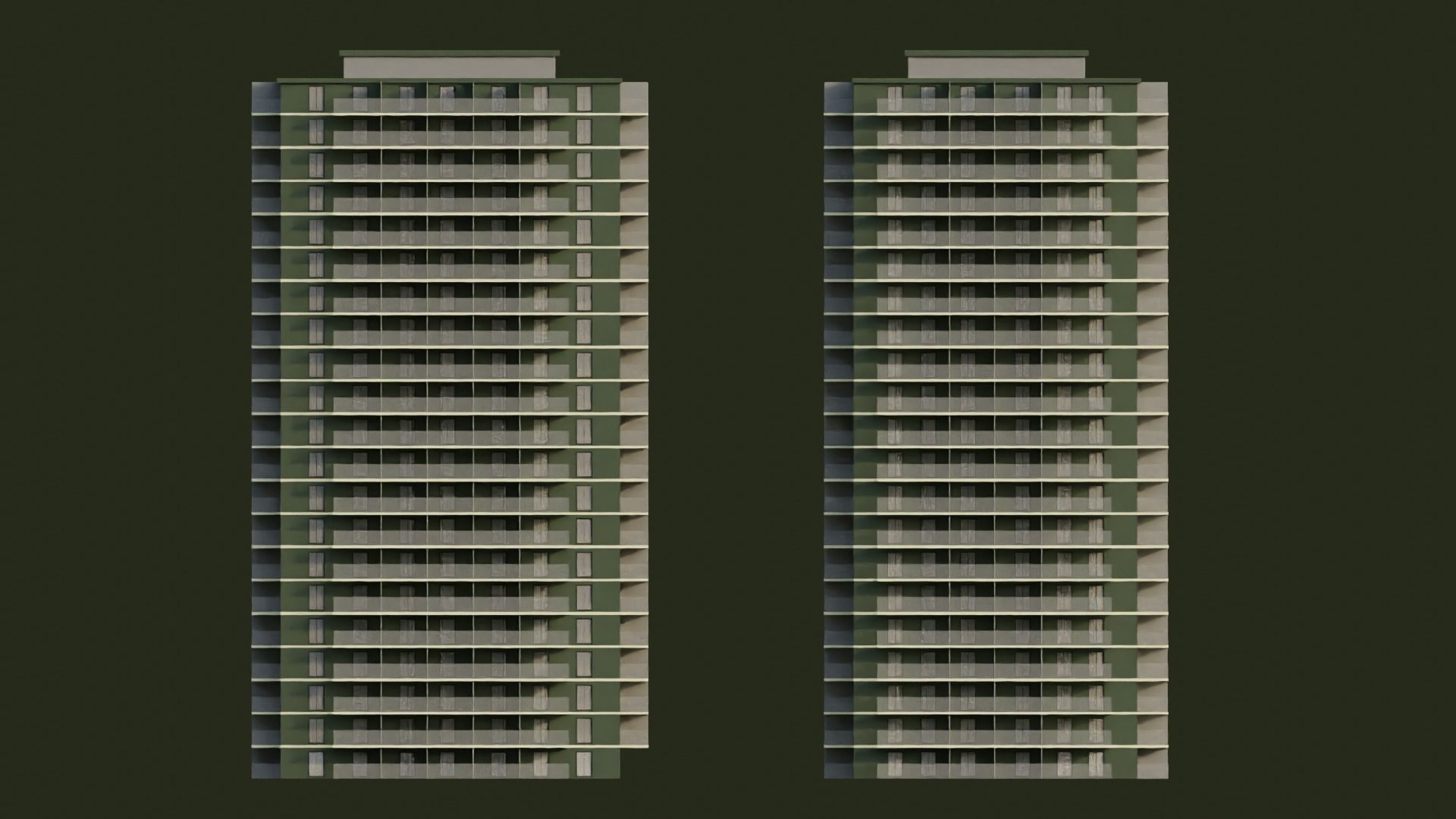  House with layout Free 3D model_3