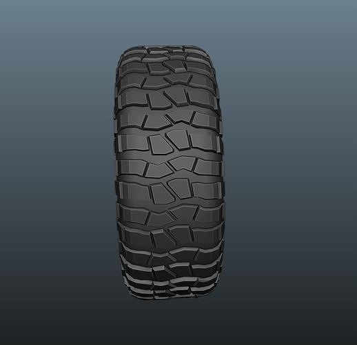 BF GOODRICH KRAWLER KX 3D model 4