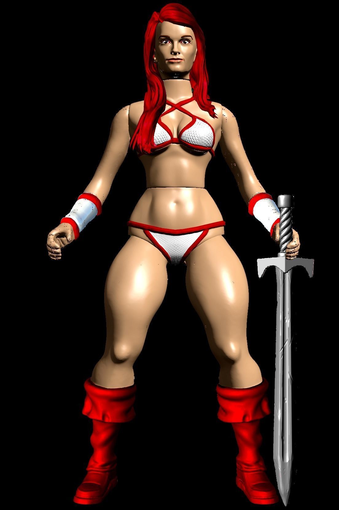 TYRIS FLARE - GOLDEN AXE 3D print model_1