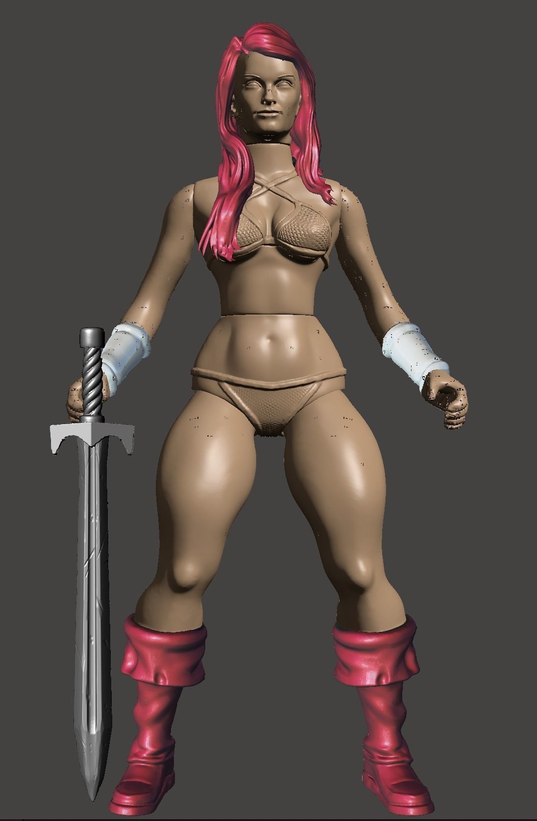 TYRIS FLARE - GOLDEN AXE 3D print model_2