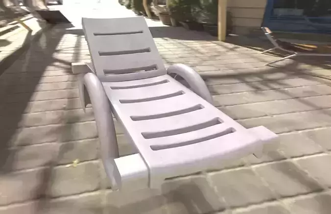 Swimming pool lounger