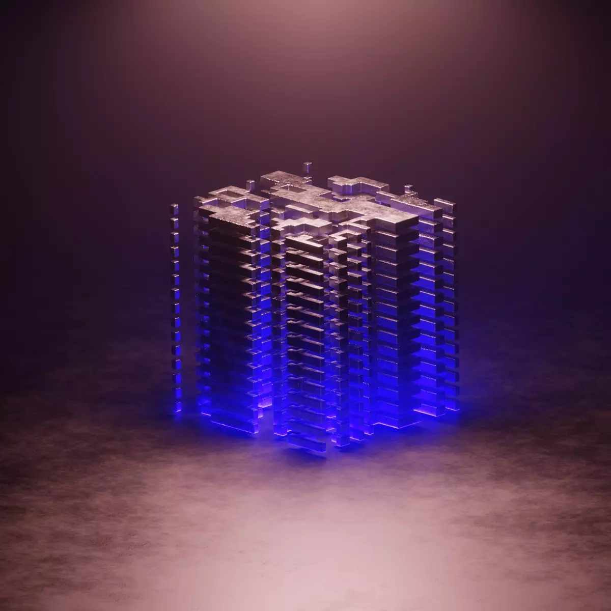 Sci - Fi Structure 3D model