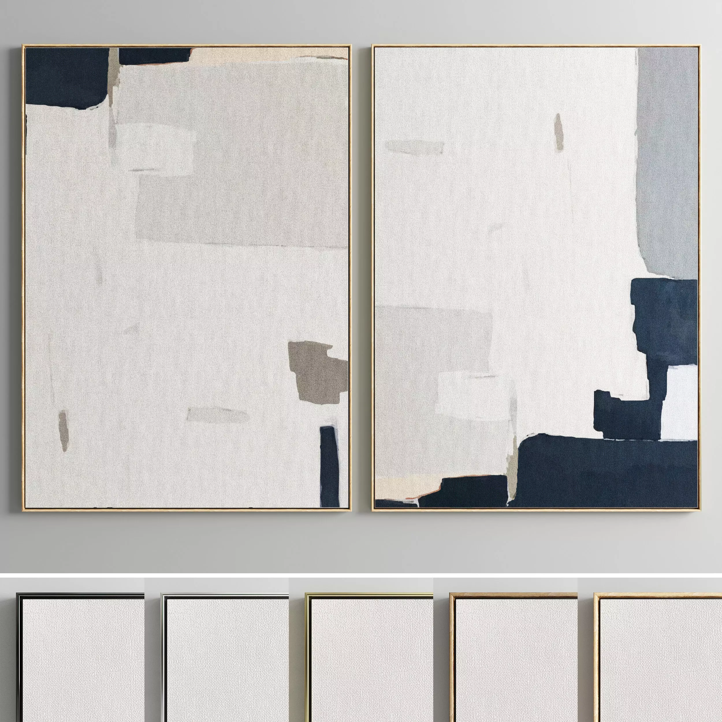 Photo Frame 52 Low-poly 3D model_0