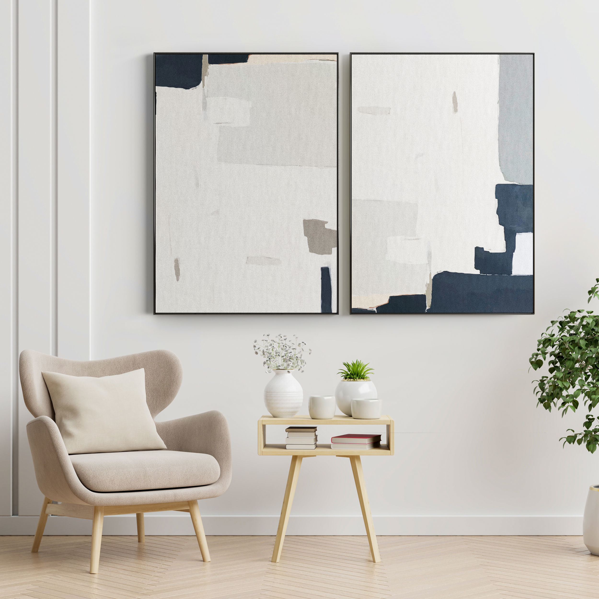 Photo Frame 52 Low-poly 3D model_1