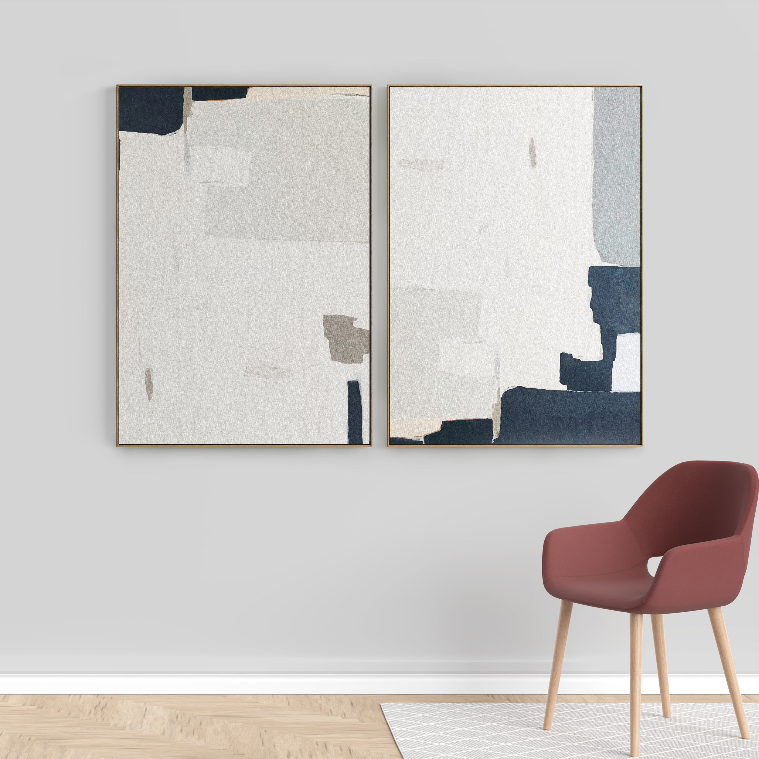 Photo Frame 52 Low-poly 3D model_2