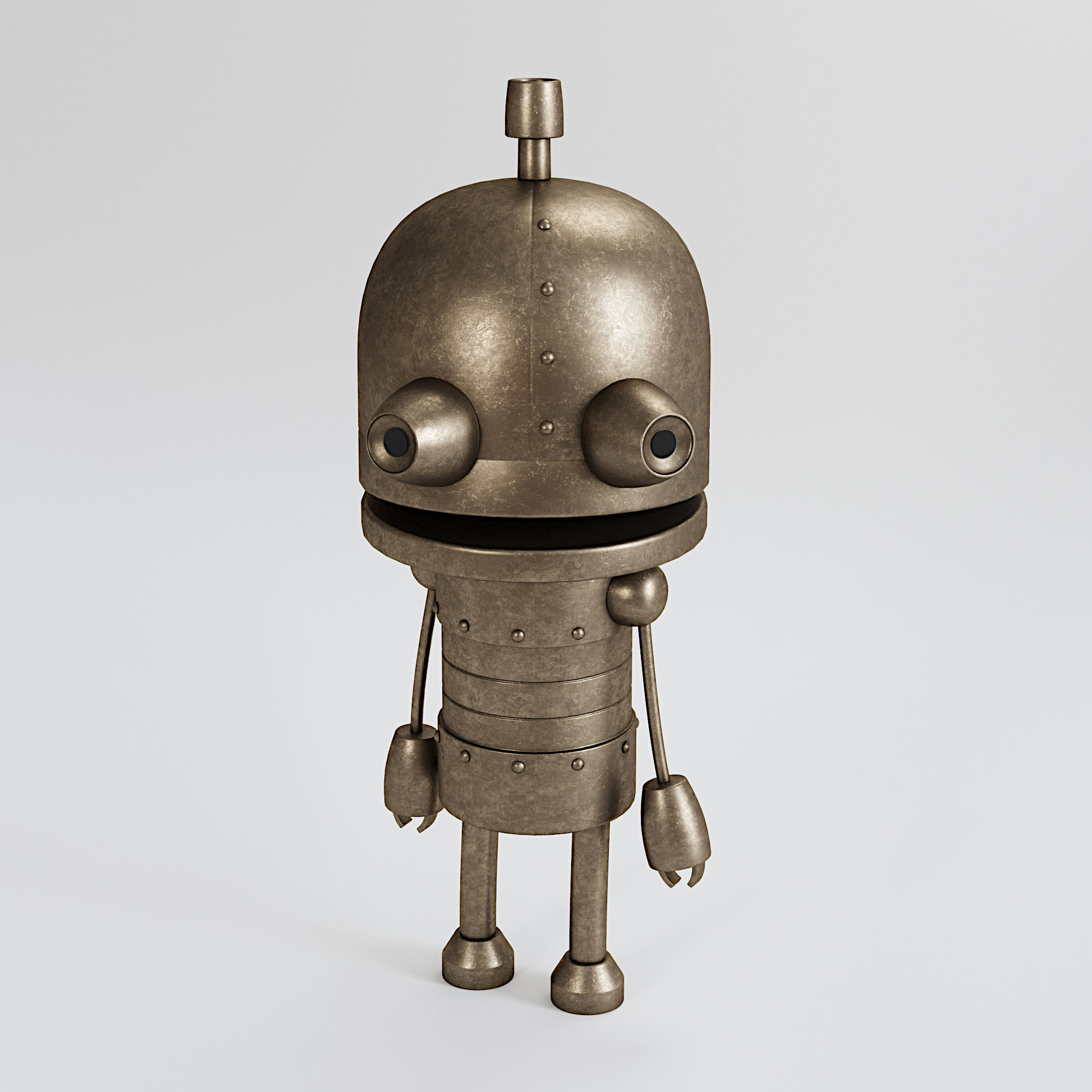 3d Joseph From Machinarium Model 3D model_1