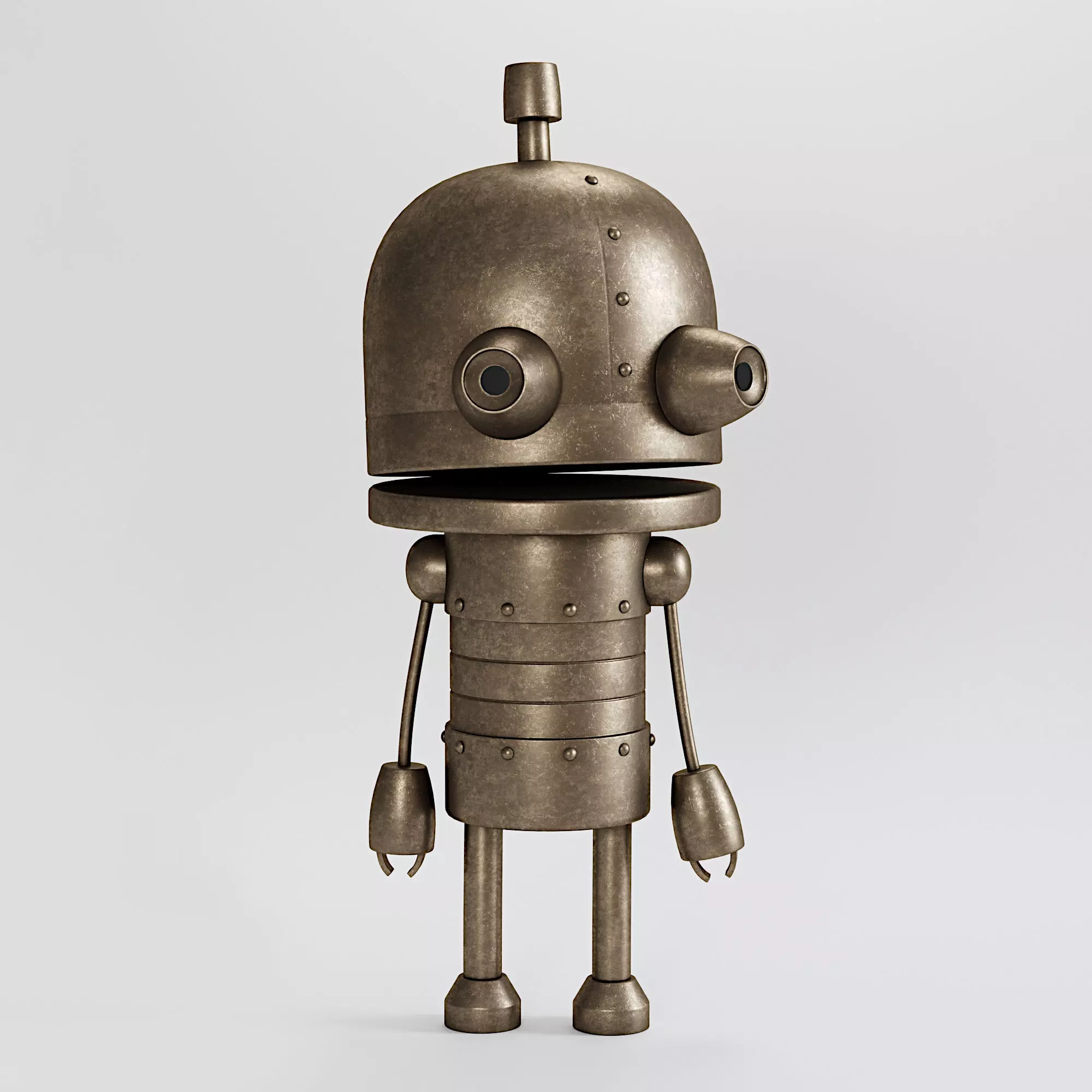 3d Joseph From Machinarium Model 3D model_0