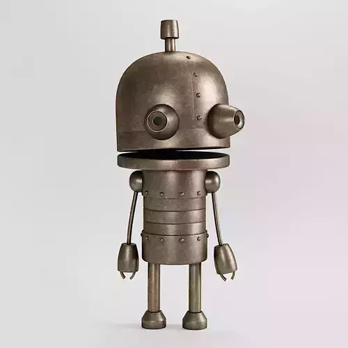 3d Joseph From Machinarium Model
