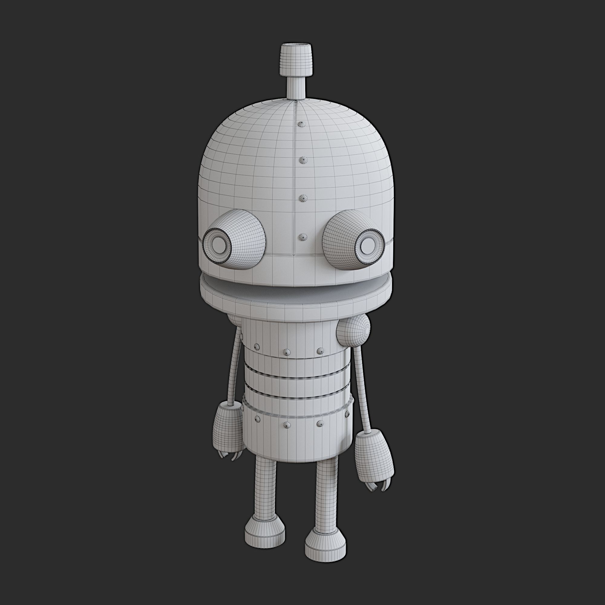 3d Joseph From Machinarium Model 3D model_3