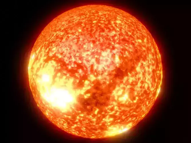 Sun Realistic 8K Texture