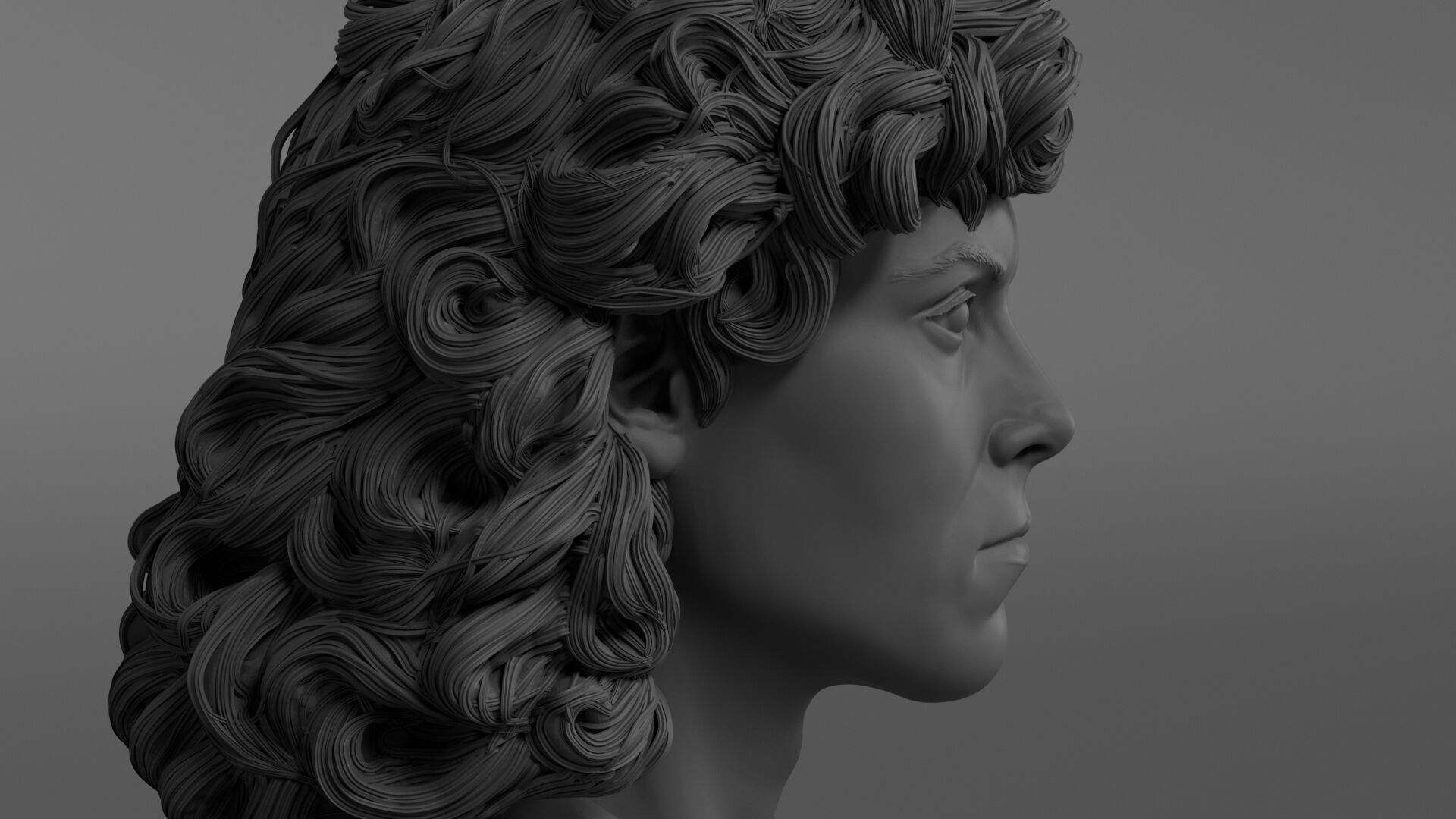 Sigourney Weaver - Ellen Ripley - Alien 3D print model_15