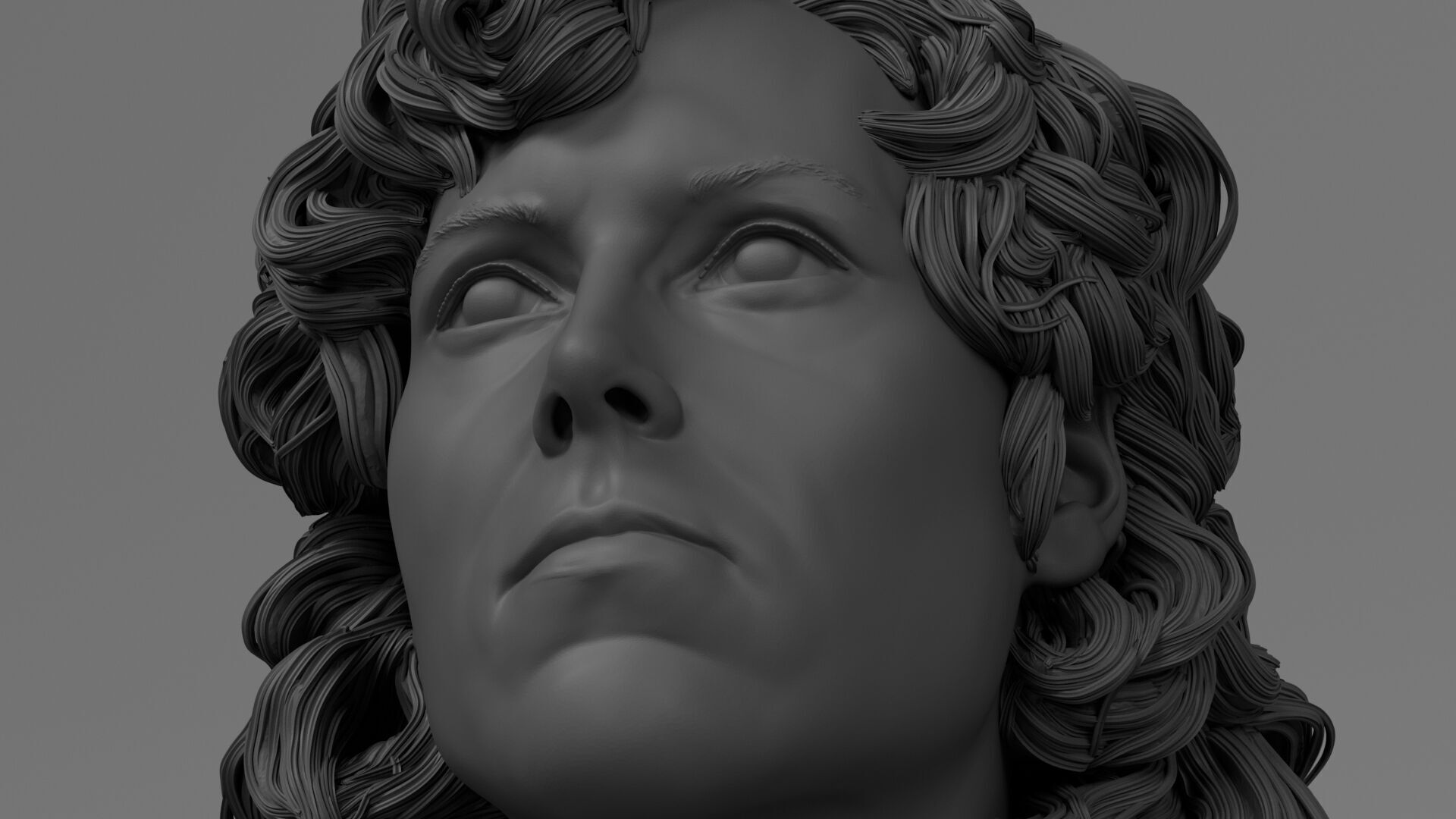 Sigourney Weaver - Ellen Ripley - Alien 3D print model_20