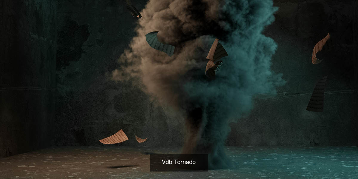 VDB Animated Tornado Pack 3D Model Collection_3