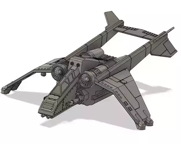 The Emporers Wings Gunship Carrier