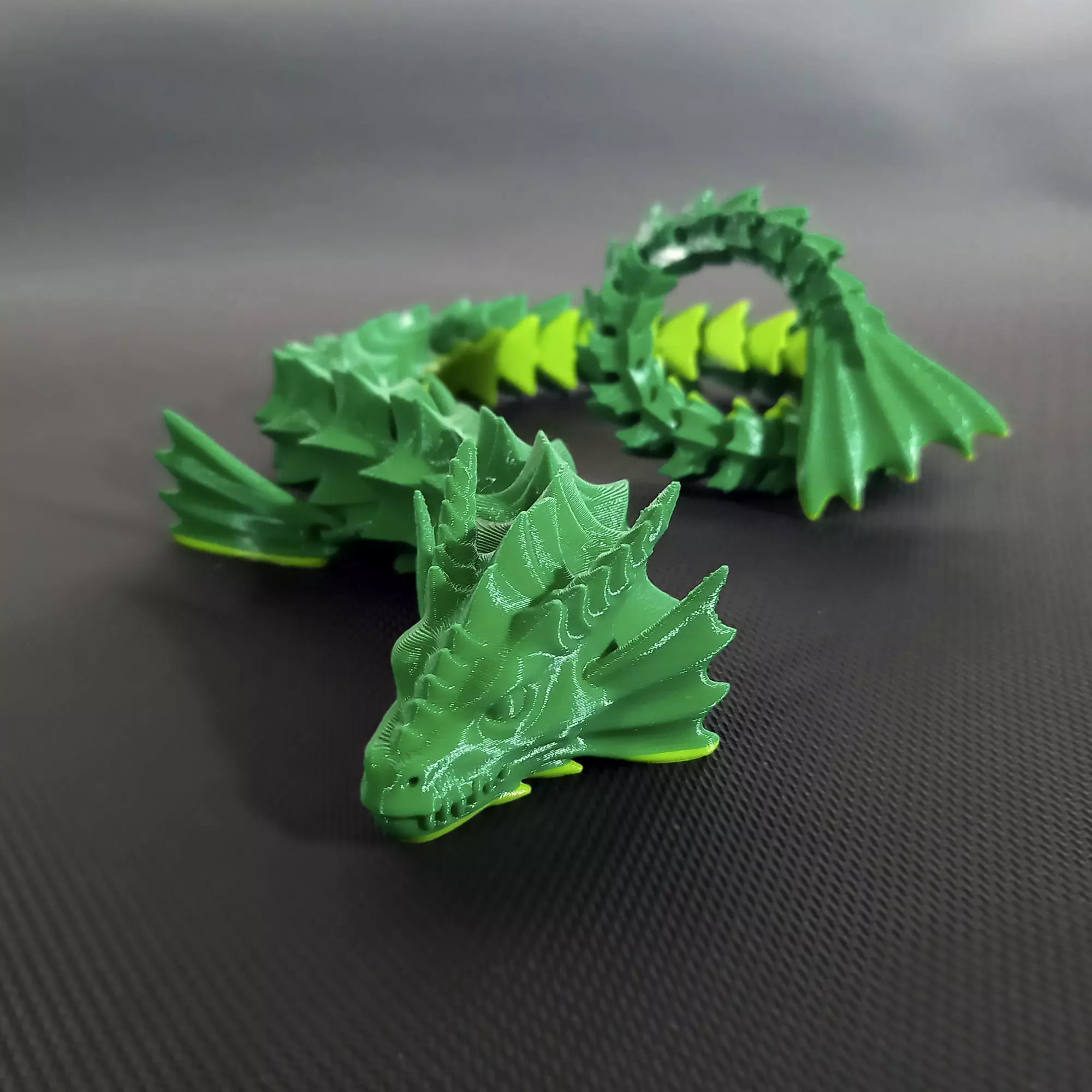 ARTICULATED SEA DRAGON 3D print model_0