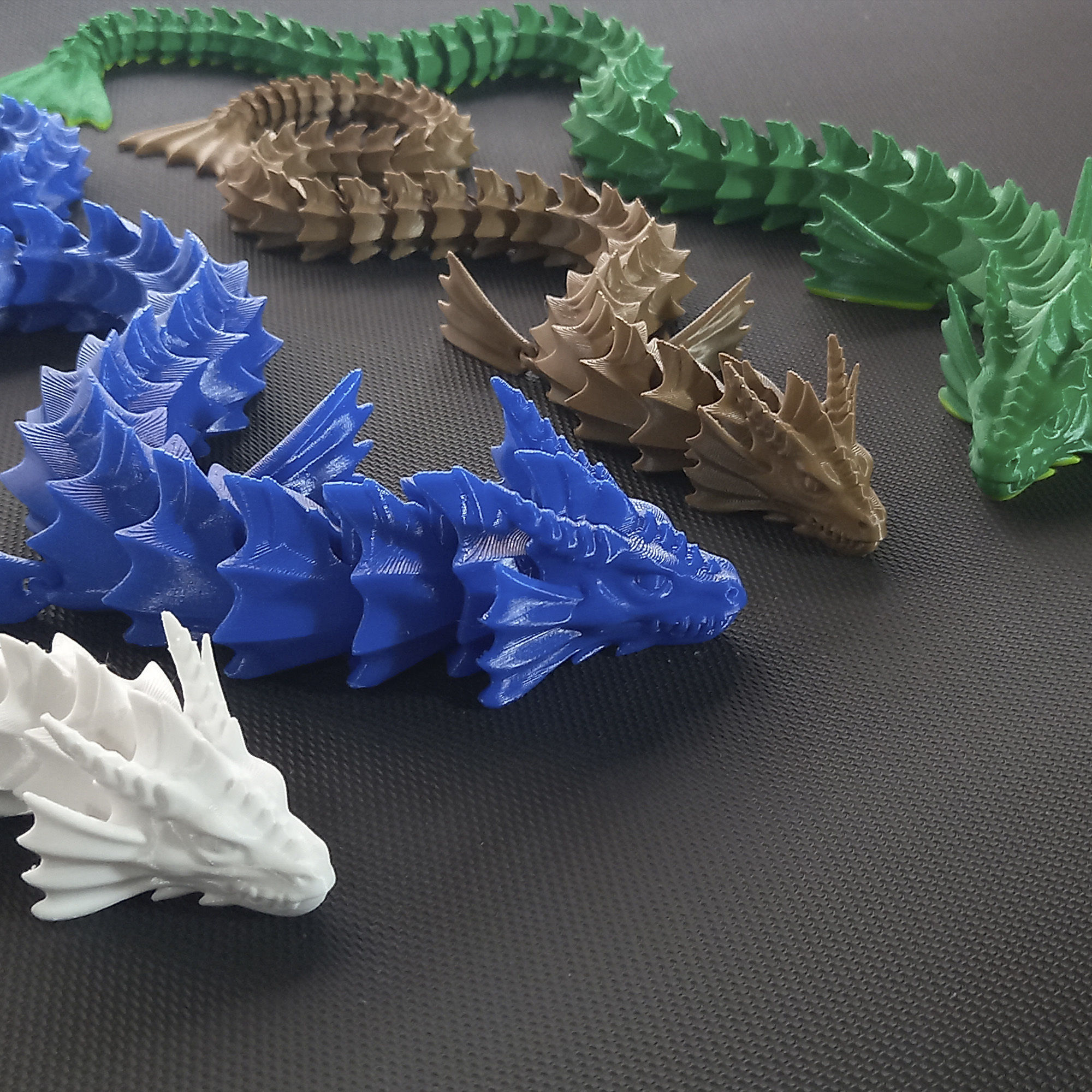 ARTICULATED SEA DRAGON 3D print model_4