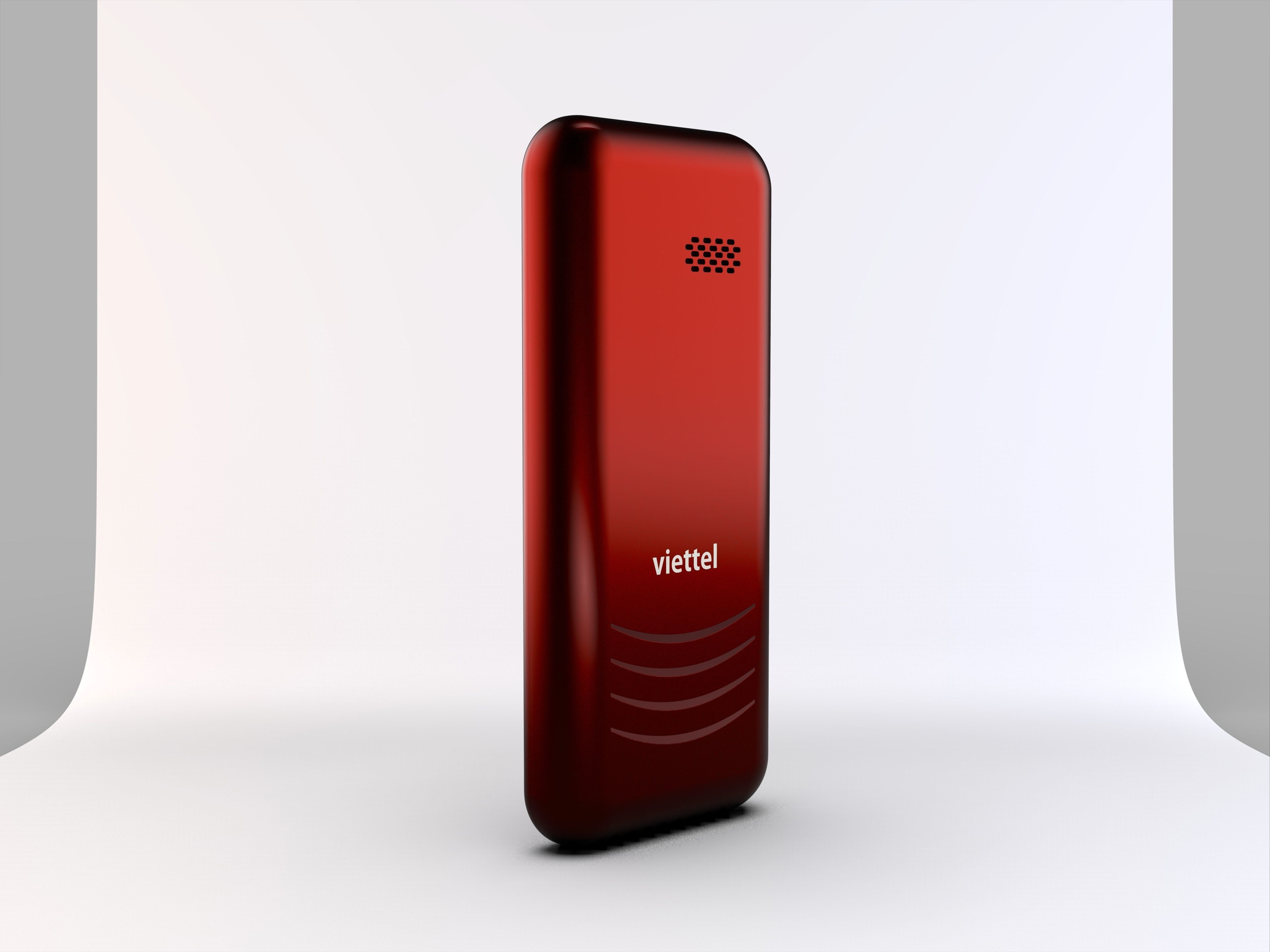 Vietel phone 3D print model_1