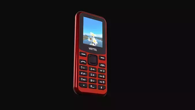 Vietel phone 3D print model