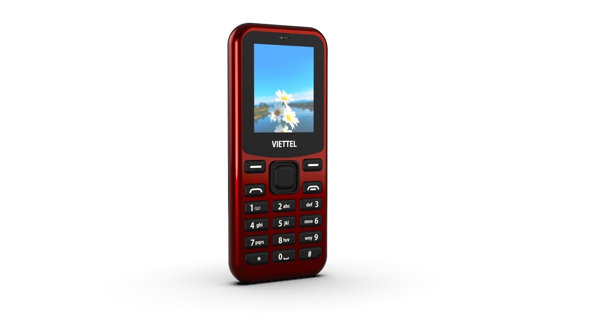 Vietel phone 3D print model_2