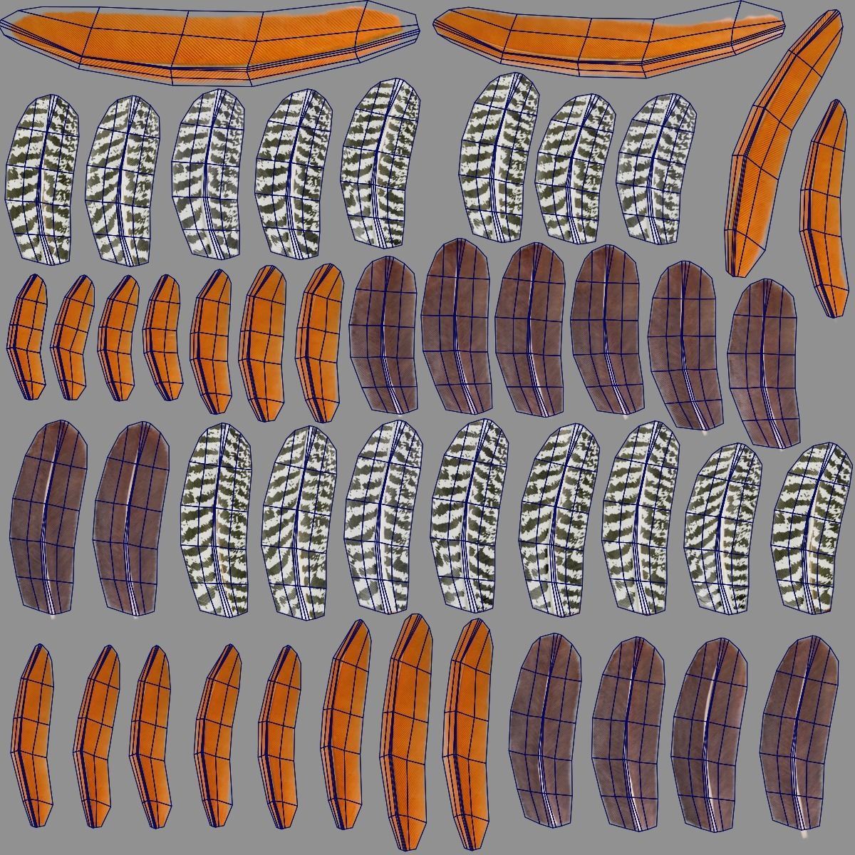 Indian Peafowl Animated VFX Grace 3D model_55